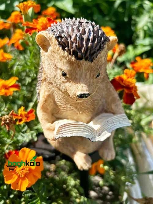 چراغ خورشیدی باغی طرح جوجه‌تیغی